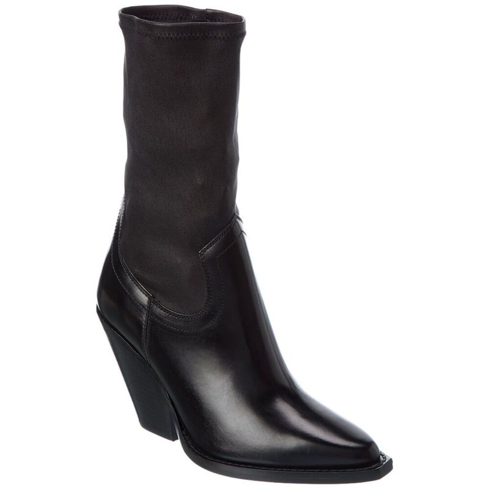 Isabel Marant Lirnee Leather Boot, Black